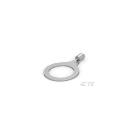 Te Connectivity Ring Terminal, #8 Stud Size, 8 AWG, Bare Insulated 32996